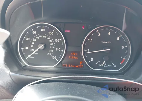 2013 BMW 128I z USA, uszkodzony, nr VIN WBAUP9C55DVS94879